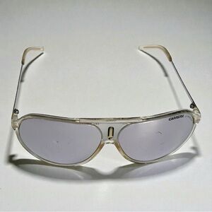 Carrera Hot/S CSA RA 64mm Clear/Black/Palladium mirrored polarized sunglasses